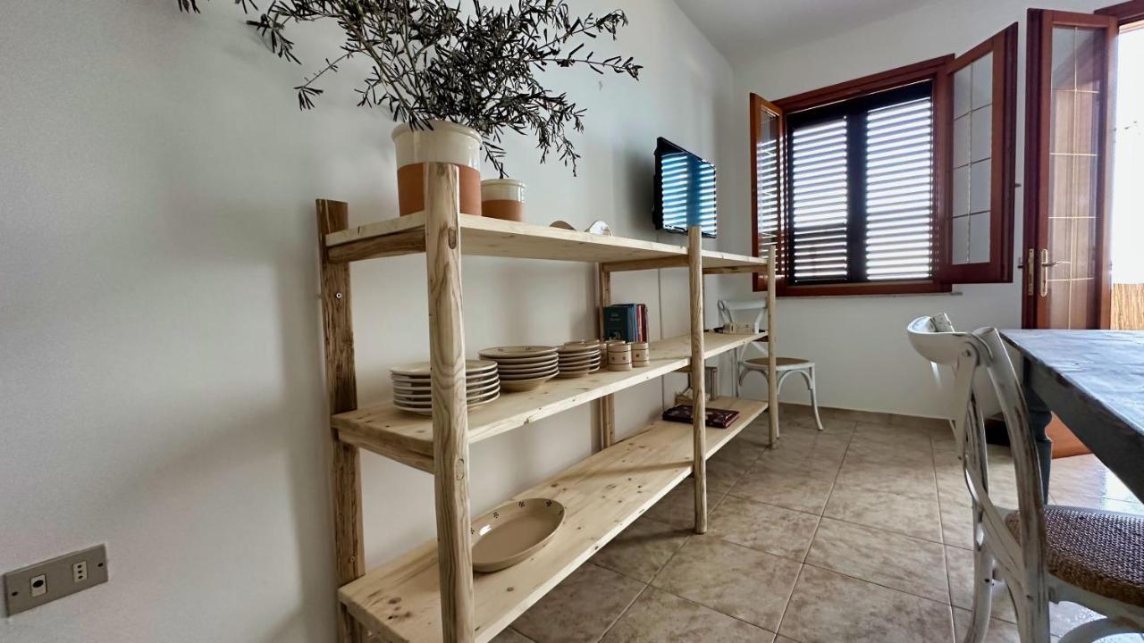 Villa Marina Di Andrano - Alisso, Casa Vista Mare Con Parcheggio Privato E Wifi Exterior foto